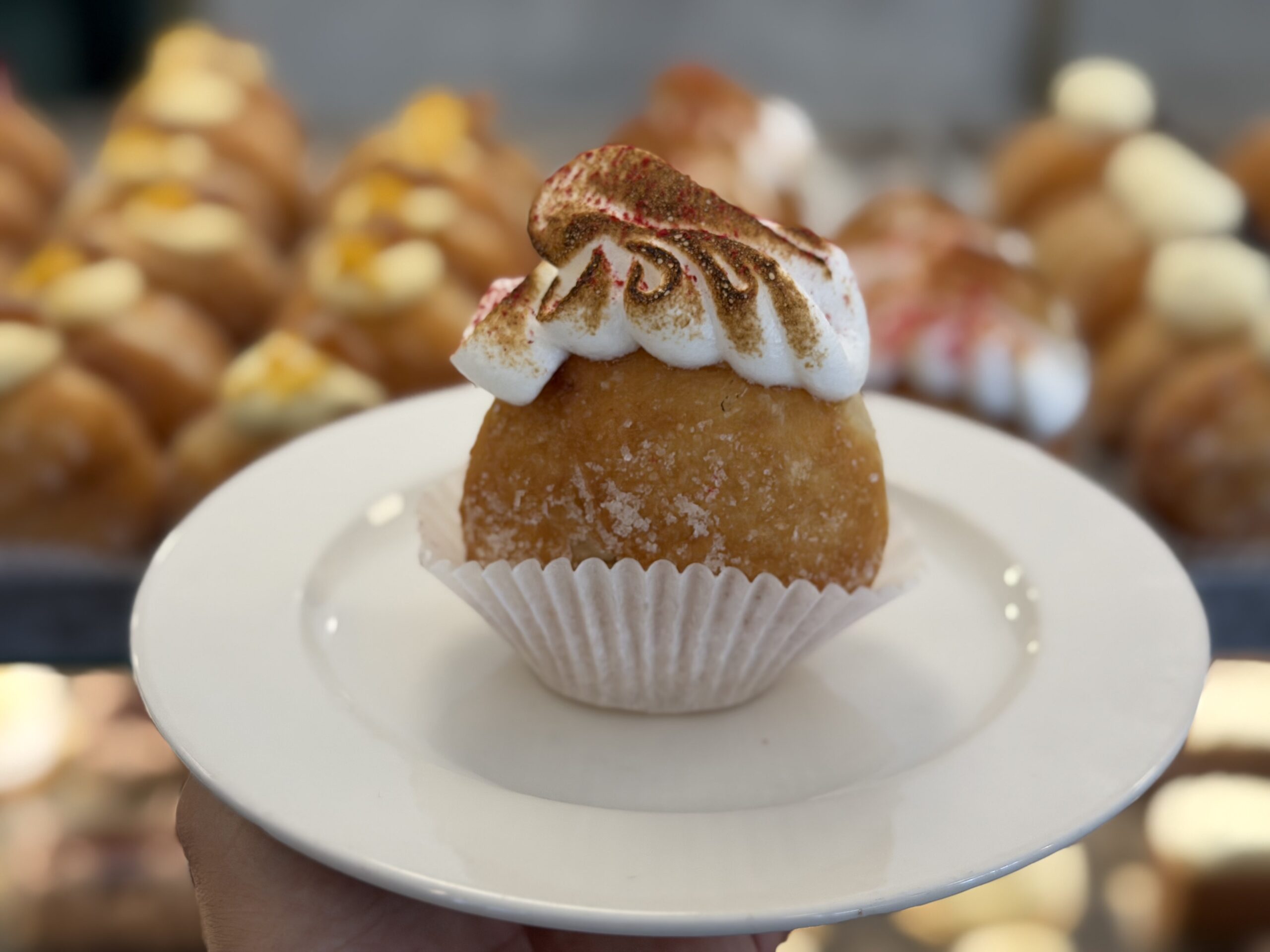 קפה קדוש מציגים: סופגניית “אור איתן” (צילום: רון ירקוני יחסי ציבור)