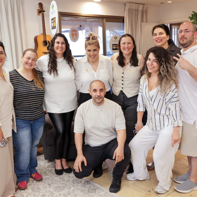 משפיענים מובילים מתחום המזון יחד עם בכירי מאסטר שף (צילום: אריאל זנדברג)