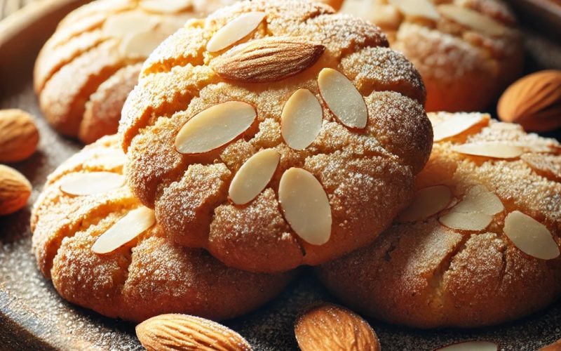 עוגיות שקדים ללא קמח חלי ממן