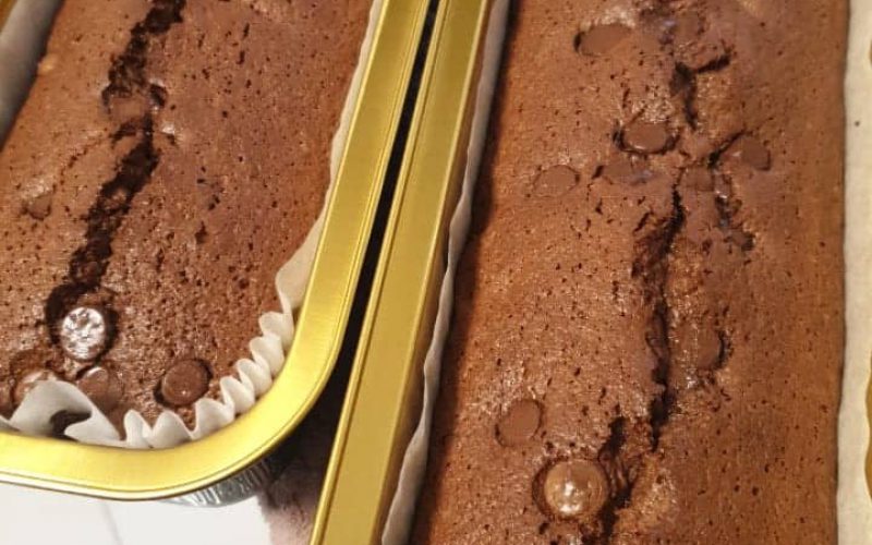 עוגת שוקולד בחושה משקדים טחונים