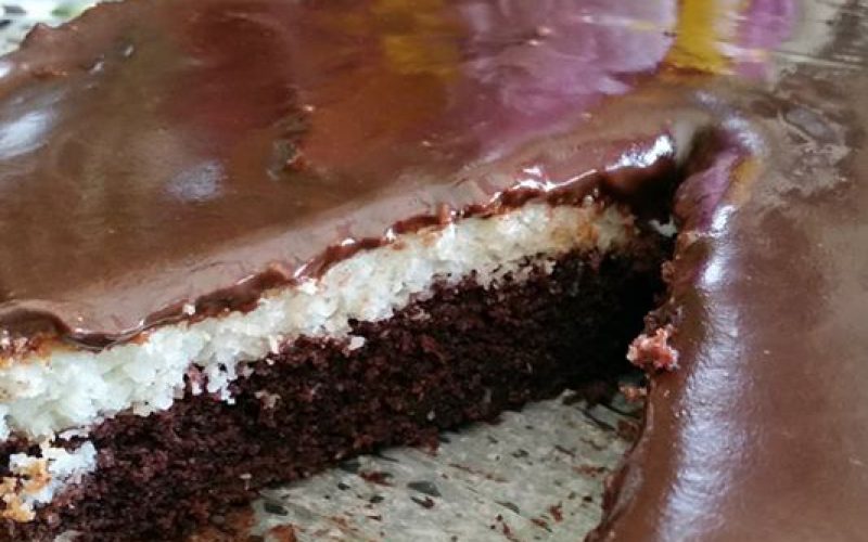 עוגת שוקולד קוקוס פרווה לפסח