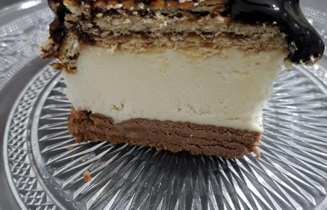 עוגת קרמבו – שכבות וקרם שוקולד