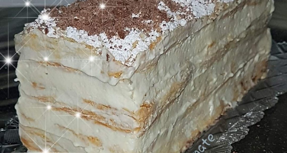 עוגת קרמשניט נפוליאון קלה להכנה