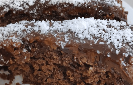 עוגת שוקולד עם קוקוס – נדירה וטעימה